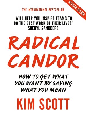 cover image of Radical Candor